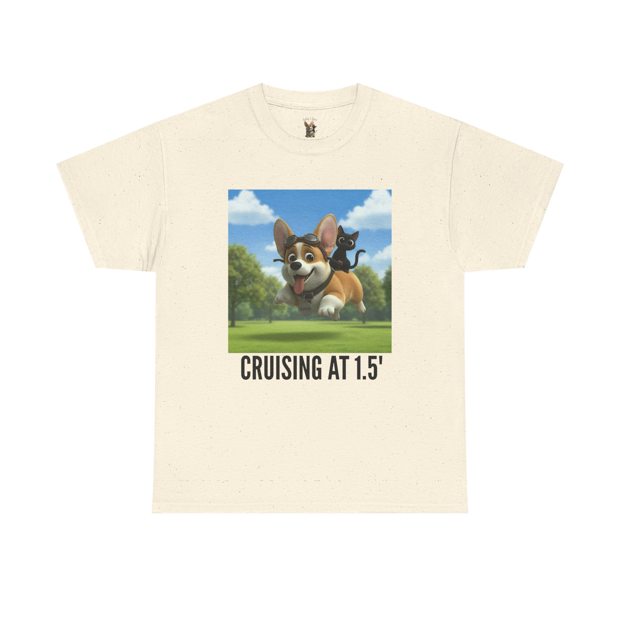 Tuffy and Binx - Cruising at 1.5'  Unisex T-Shirt