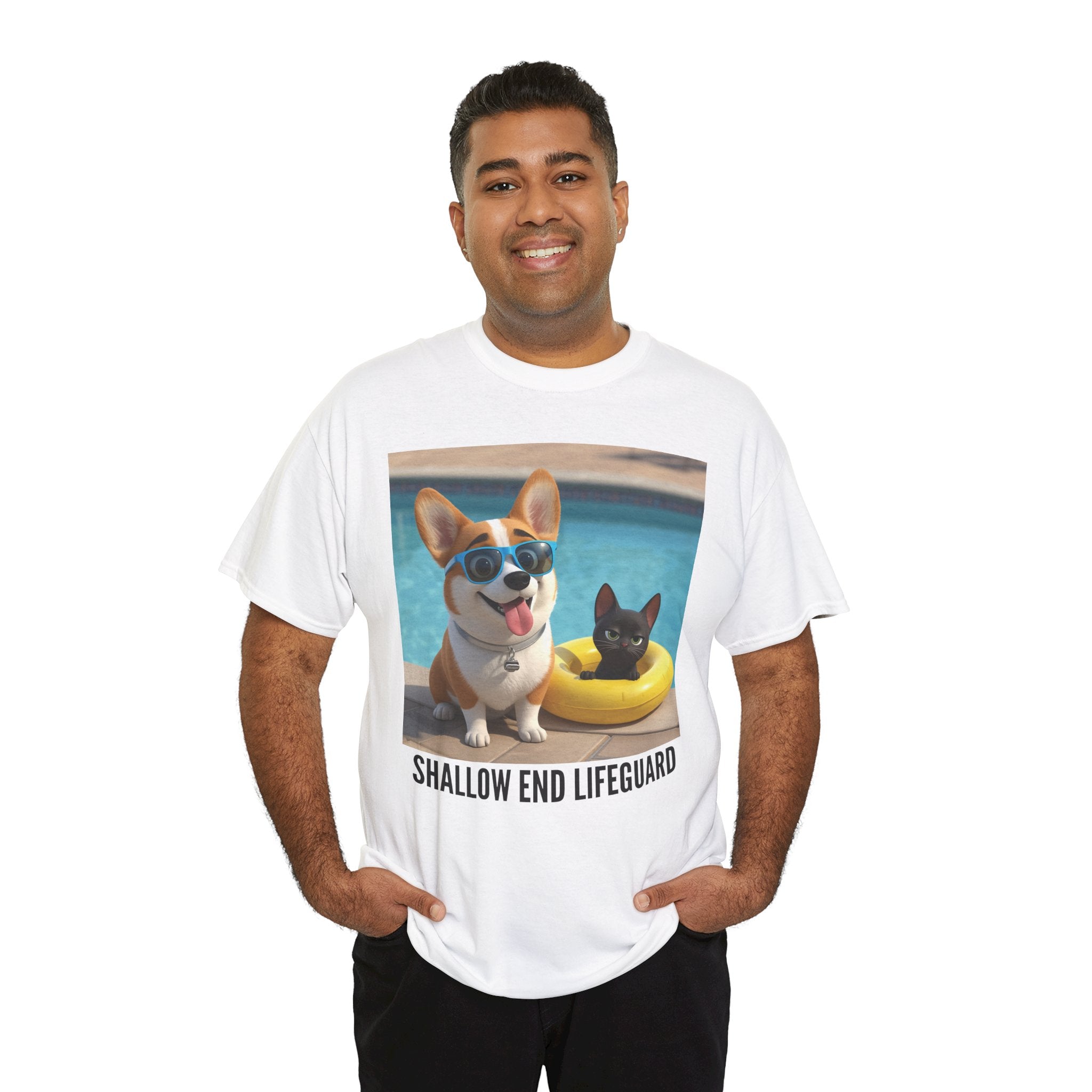 Tuffy and Binx - Shallow End Lifeguard Unisex T-Shirt