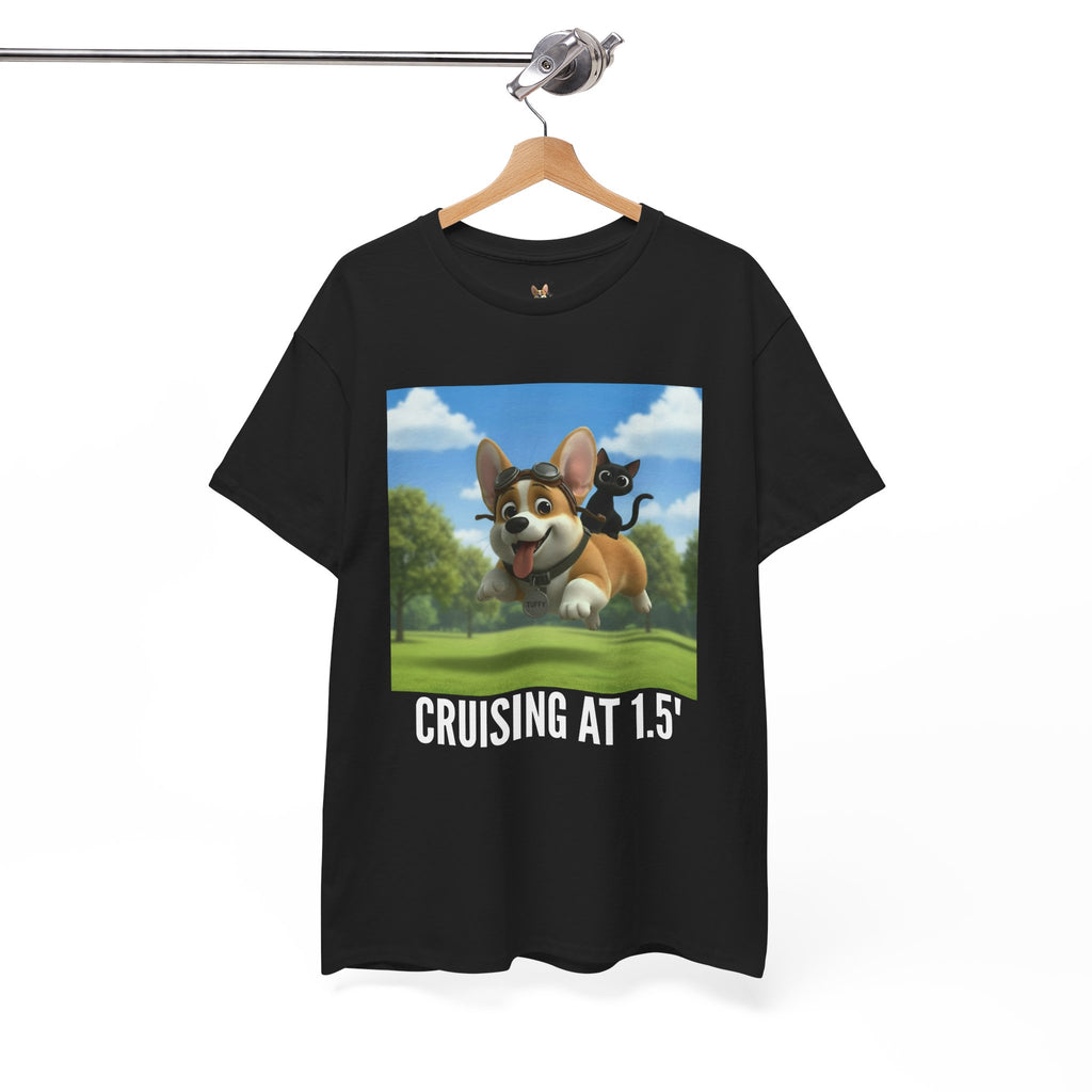Tuffy and Binx - Cruising at 1.5'  Unisex T-Shirt