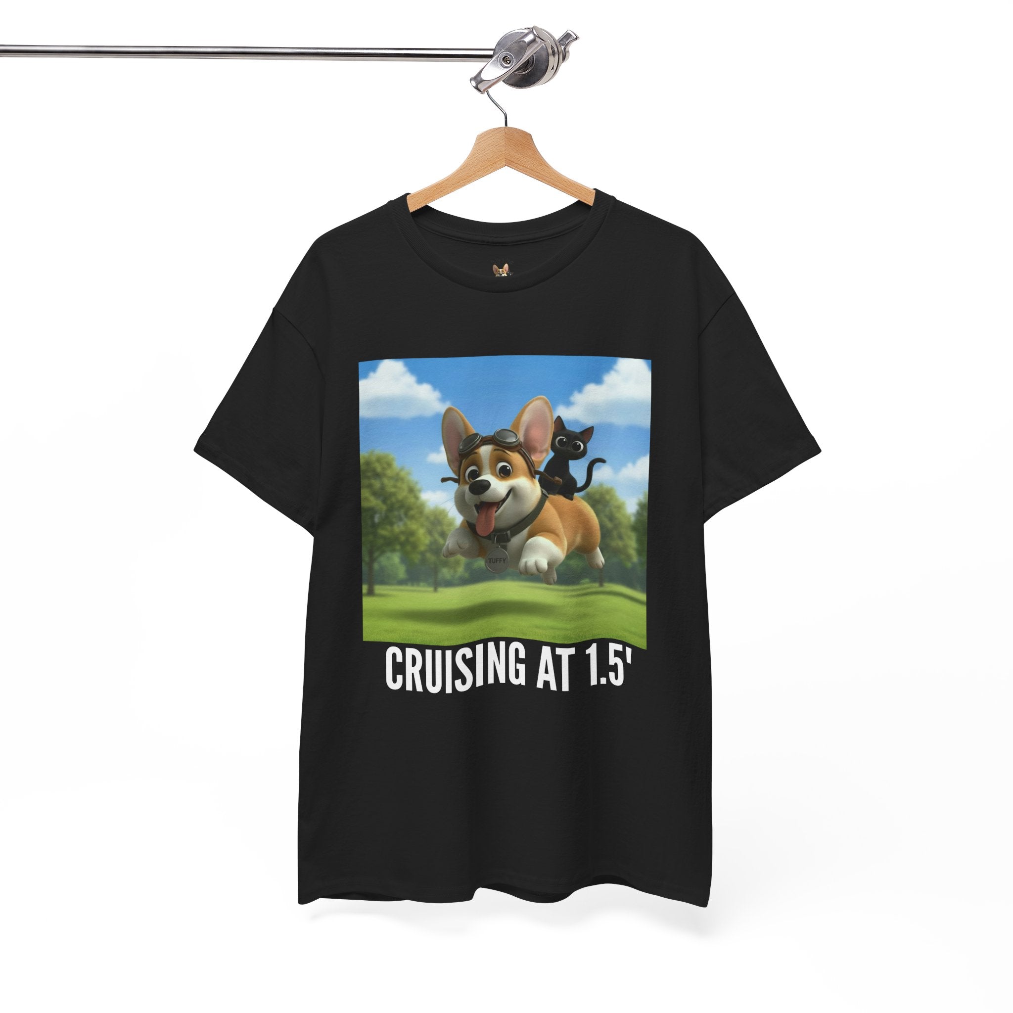 Tuffy and Binx - Cruising at 1.5'  Unisex T-Shirt