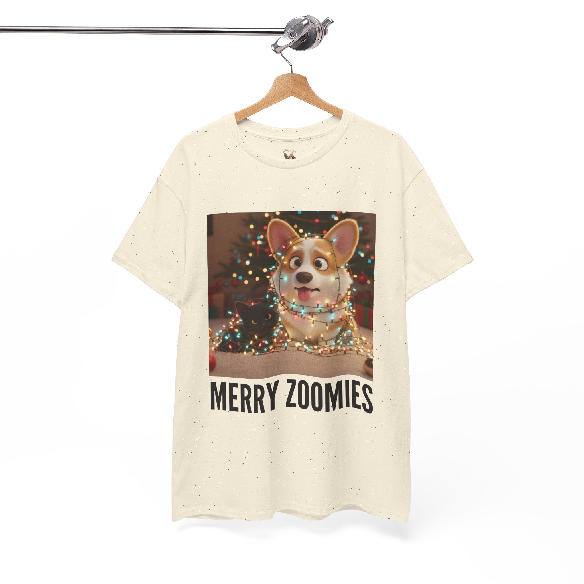Tuffy and Binx - Merry Zoomies Christmas Unisex T-Shirt