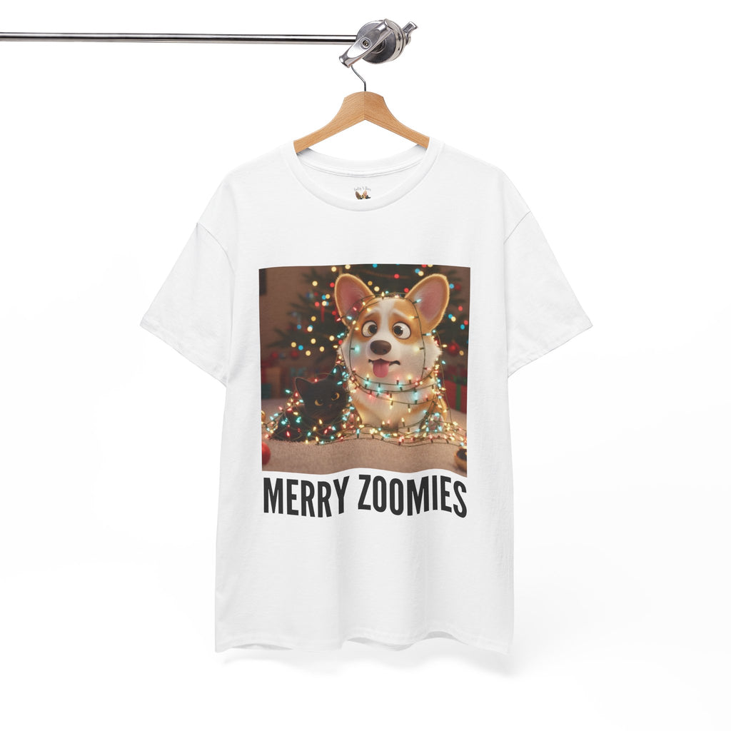 Tuffy and Binx - Merry Zoomies Christmas Unisex T-Shirt