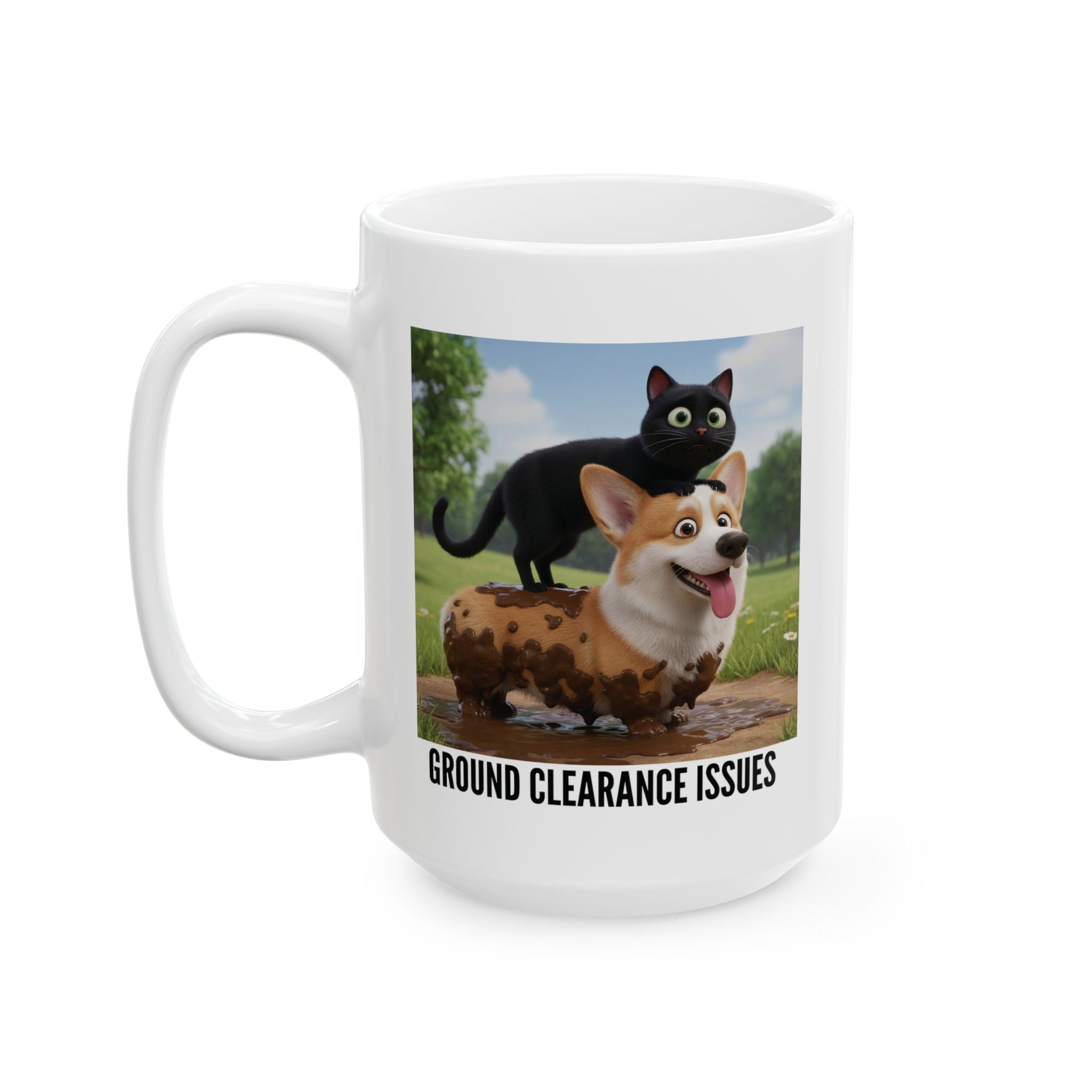 Tuffy n Binx Ground Clearance Issues Mug