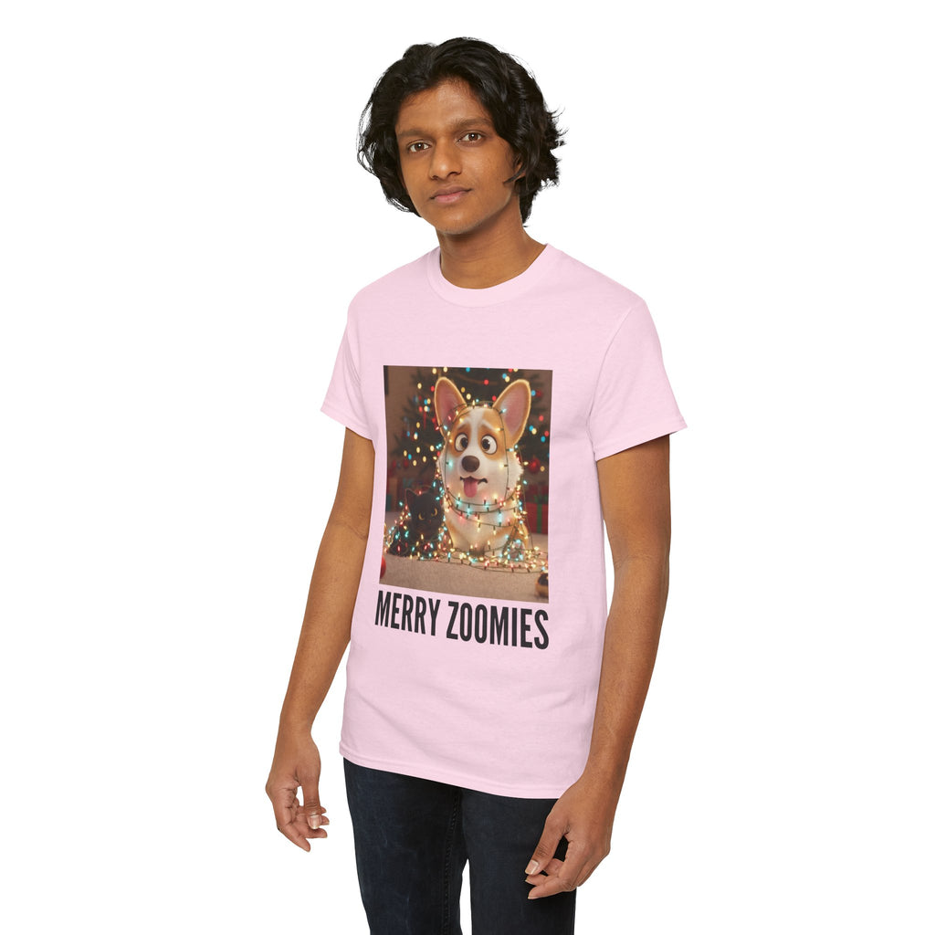 Tuffy and Binx - Merry Zoomies Christmas Unisex T-Shirt