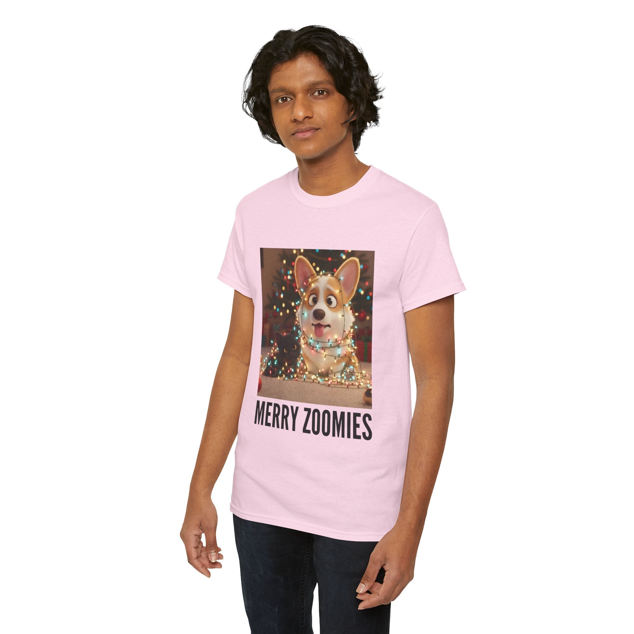 Tuffy and Binx - Merry Zoomies Christmas Unisex T-Shirt