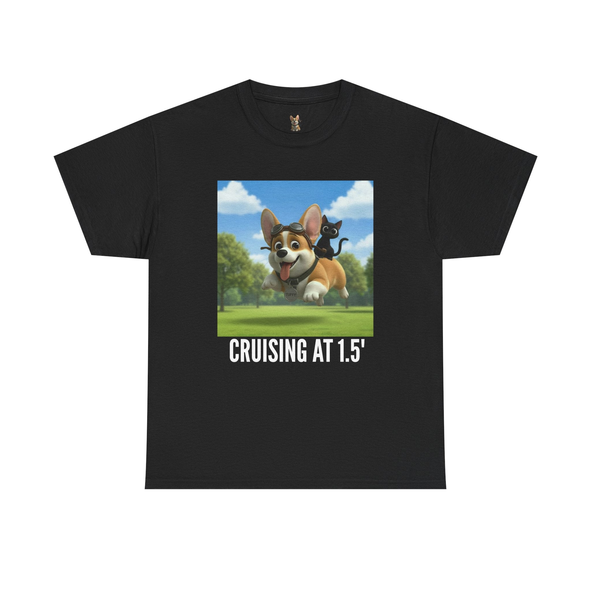 Tuffy and Binx - Cruising at 1.5'  Unisex T-Shirt