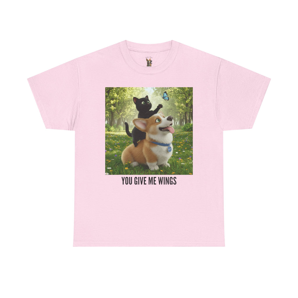 Tuffy & Binx -  You Give Me Wings - Unisex T-Shirt