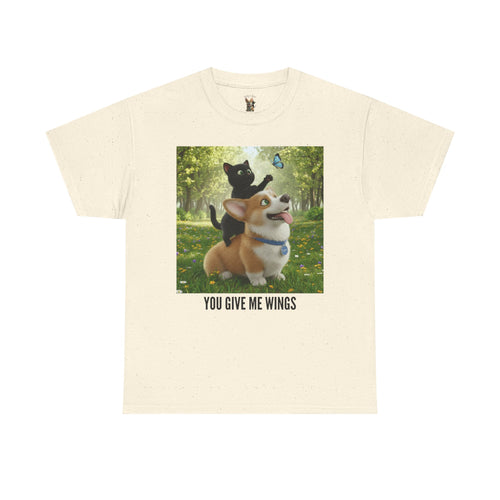 Tuffy & Binx -  You Give Me Wings - Unisex T-Shirt