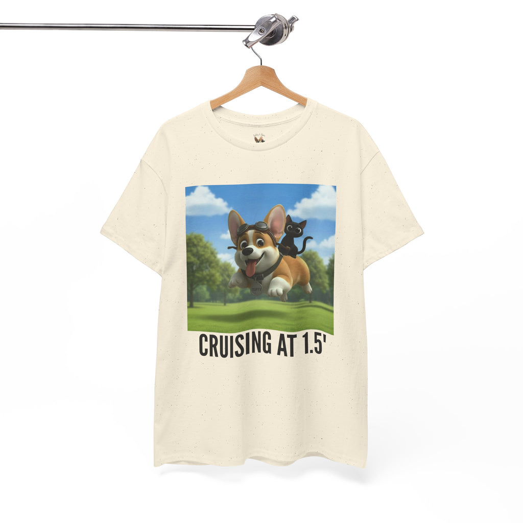 Tuffy and Binx - Cruising at 1.5'  Unisex T-Shirt