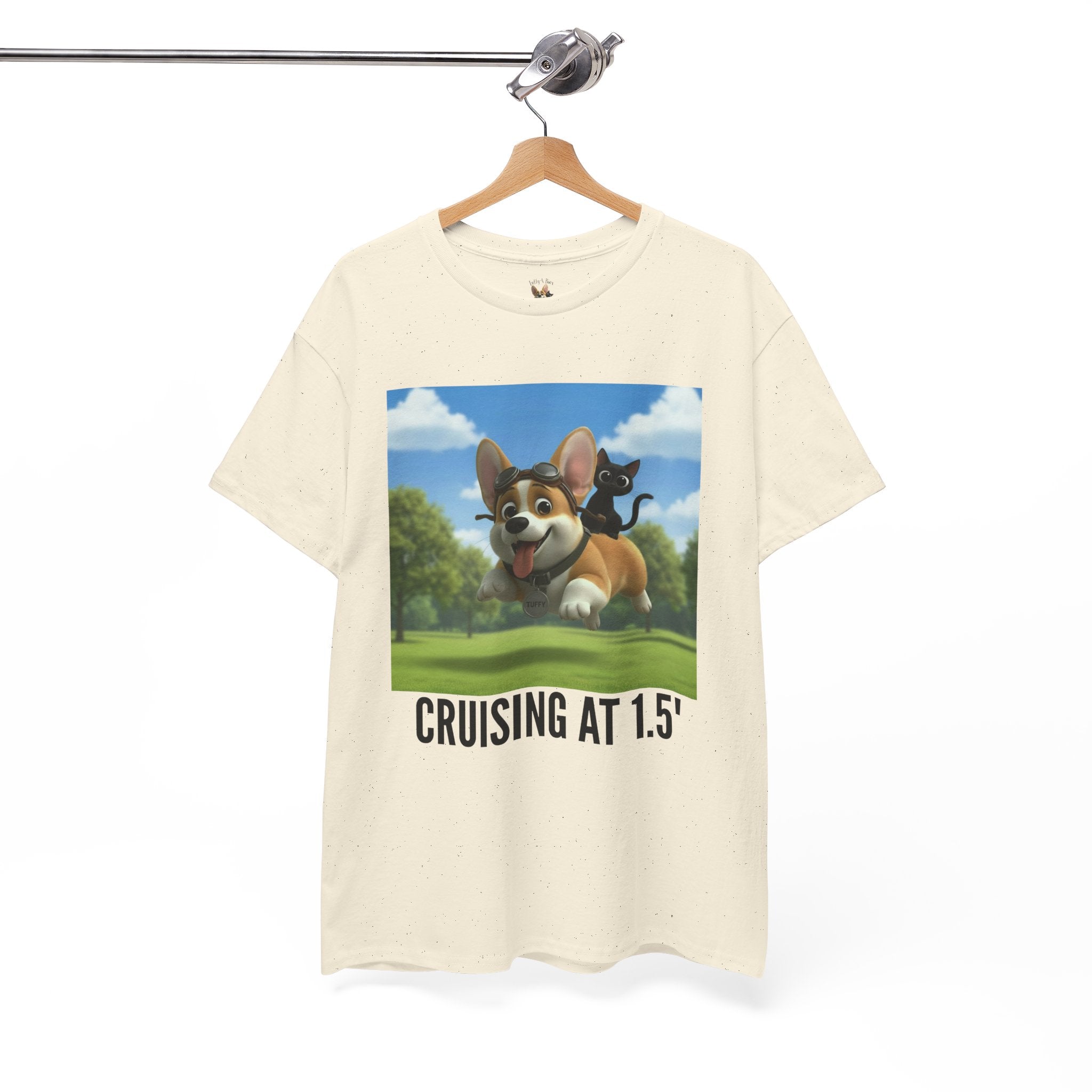 Tuffy and Binx - Cruising at 1.5'  Unisex T-Shirt
