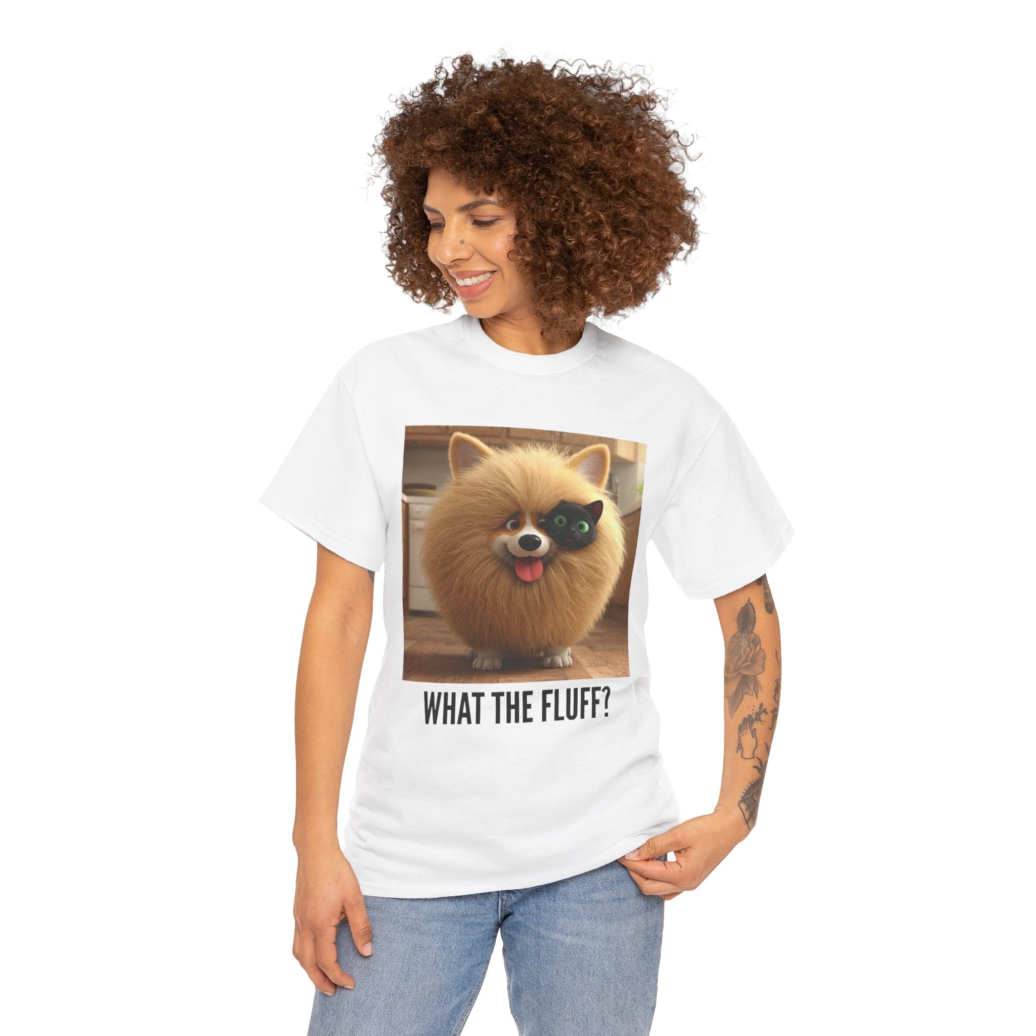 Tuffy and Binx - What the Fluff? Unisex T-Shirt