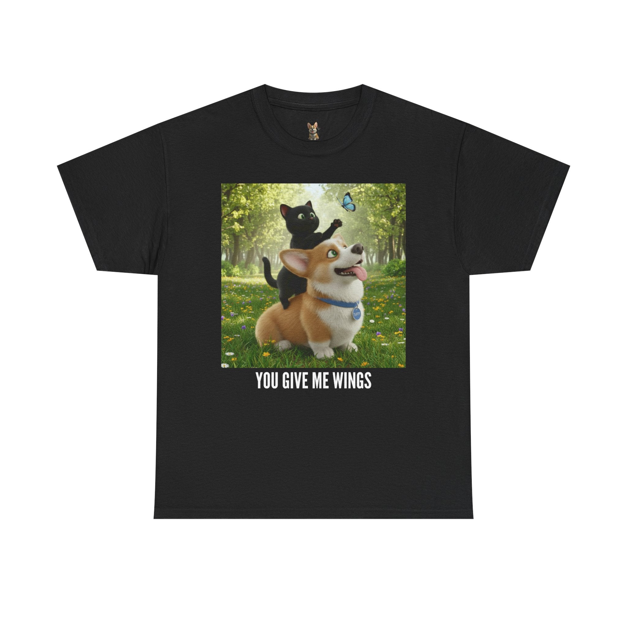 Tuffy & Binx -  You Give Me Wings - Unisex T-Shirt