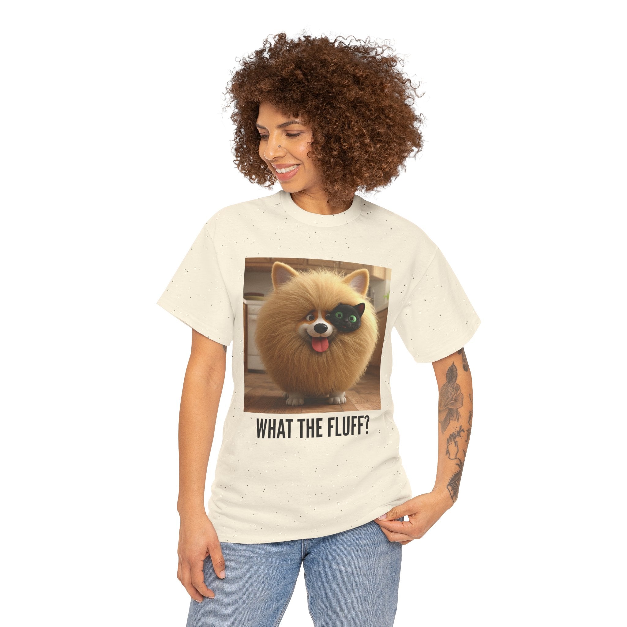 Tuffy and Binx - What the Fluff? Unisex T-Shirt