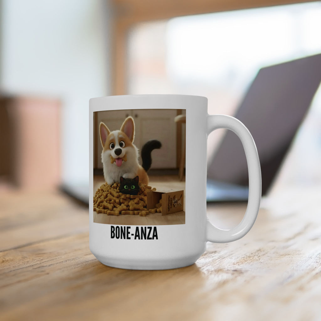 Tuffy n Binx Bone-anza Mug
