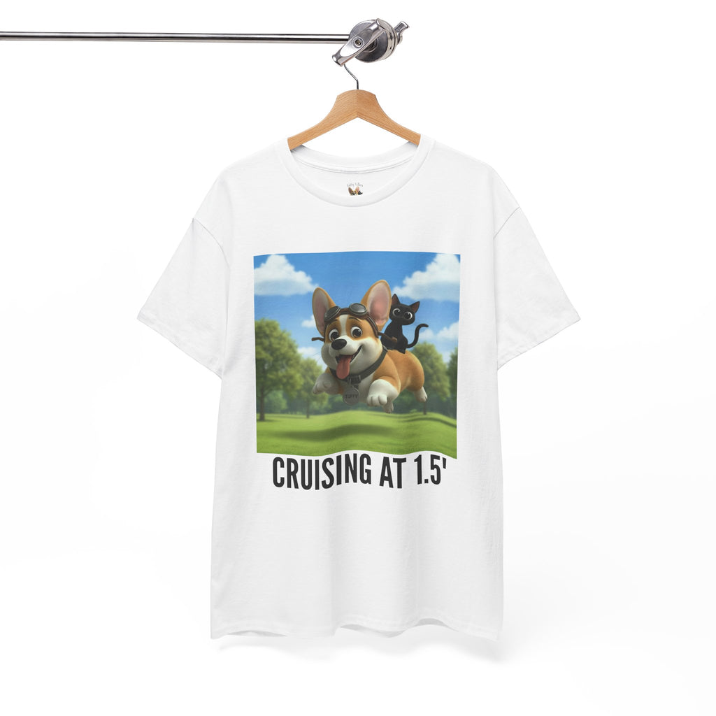Tuffy and Binx - Cruising at 1.5'  Unisex T-Shirt