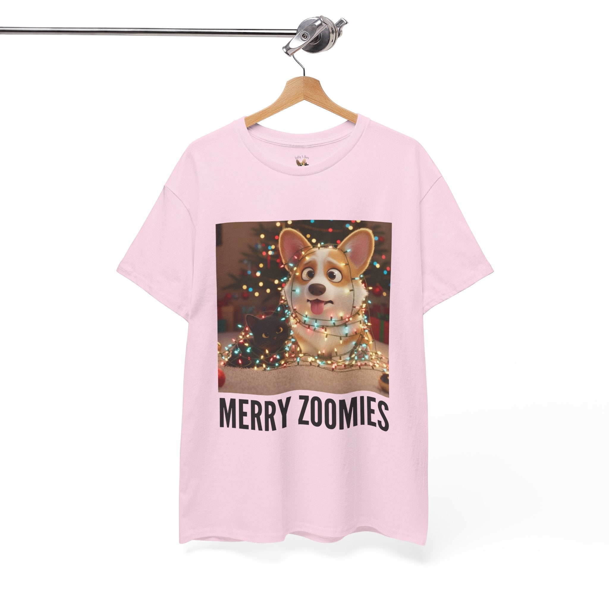 Tuffy and Binx - Merry Zoomies Christmas Unisex T-Shirt