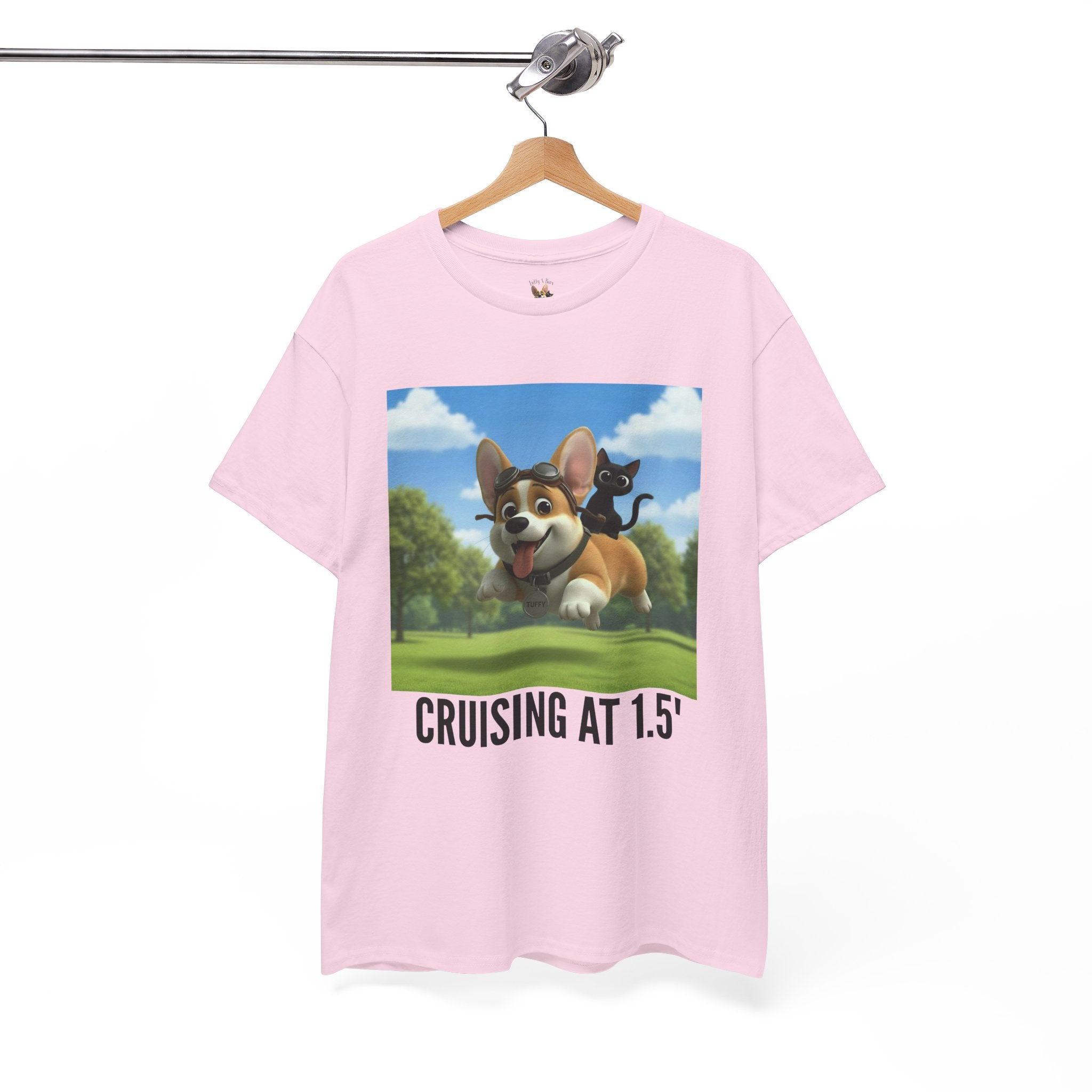 Tuffy and Binx - Cruising at 1.5'  Unisex T-Shirt