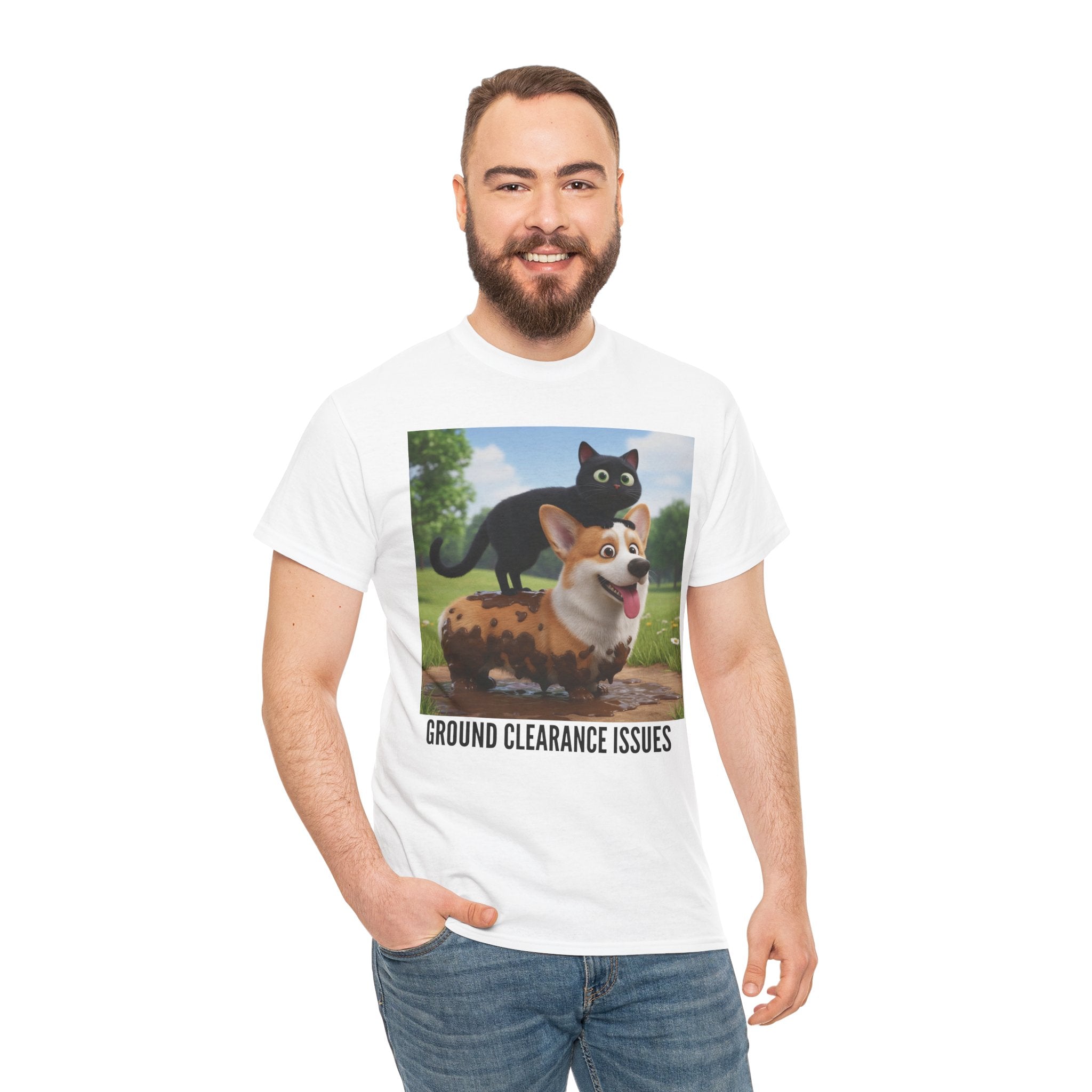 Tuffy & Binx -  Ground Clearance Issues - Unisex T-Shirt
