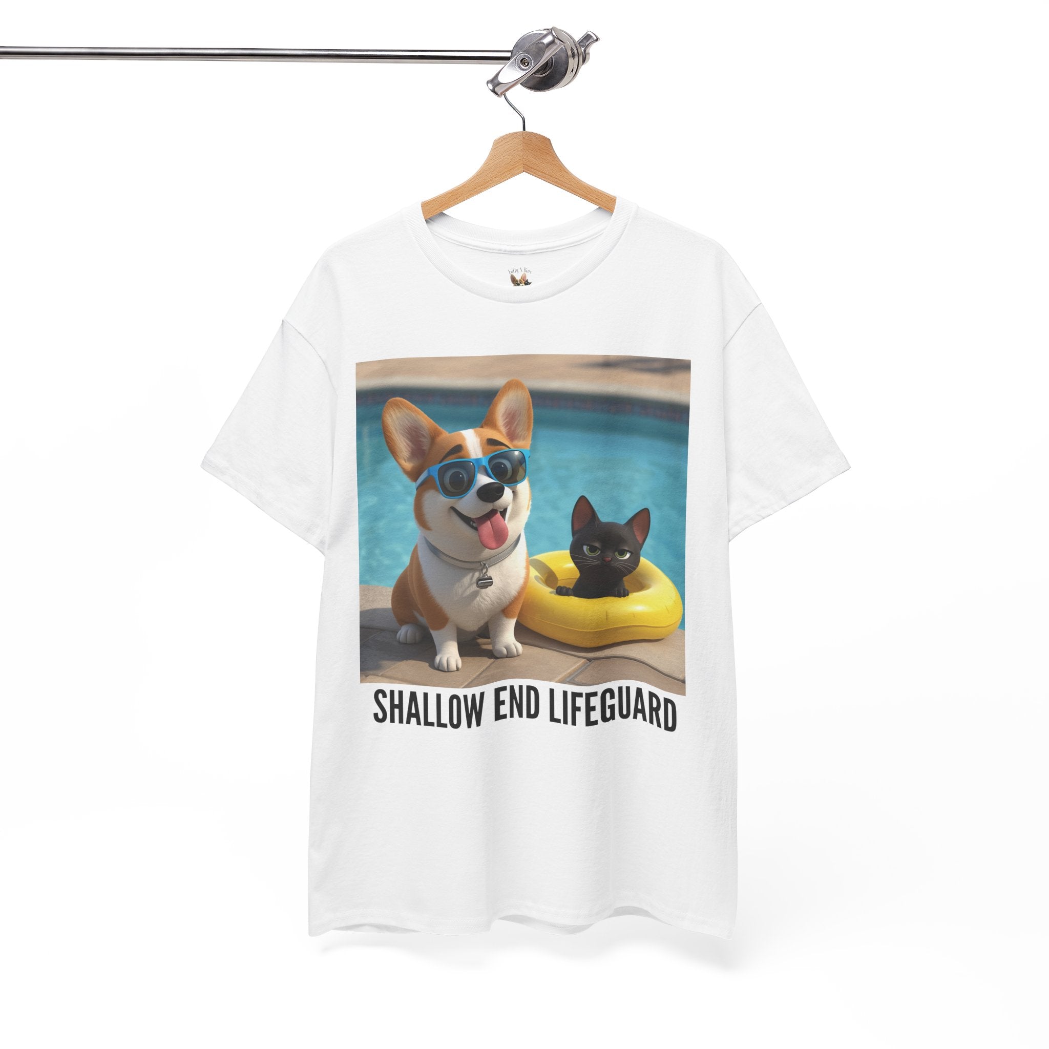 Tuffy and Binx - Shallow End Lifeguard Unisex T-Shirt