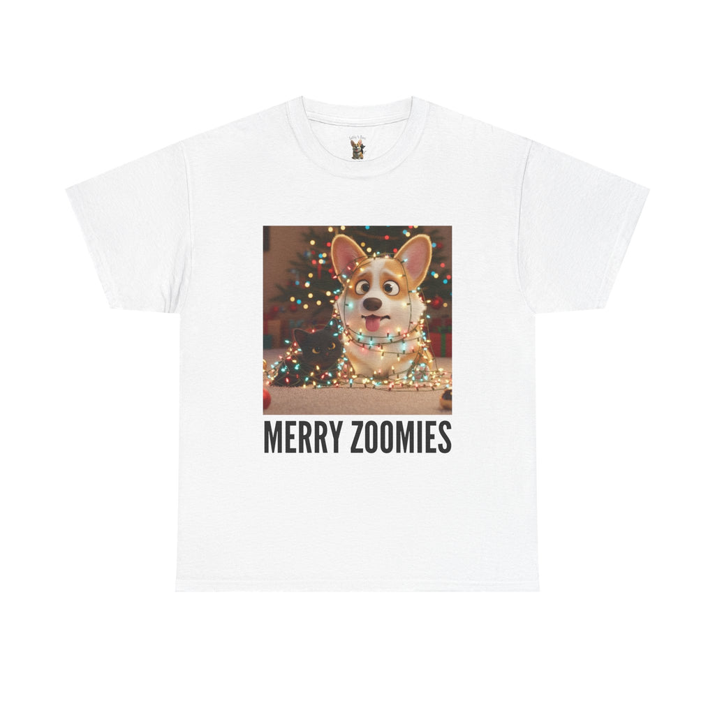 Tuffy and Binx - Merry Zoomies Christmas Unisex T-Shirt