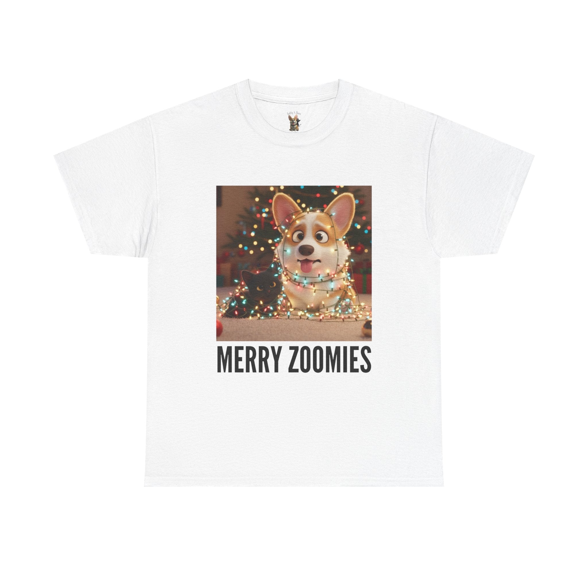 Tuffy and Binx - Merry Zoomies Christmas Unisex T-Shirt