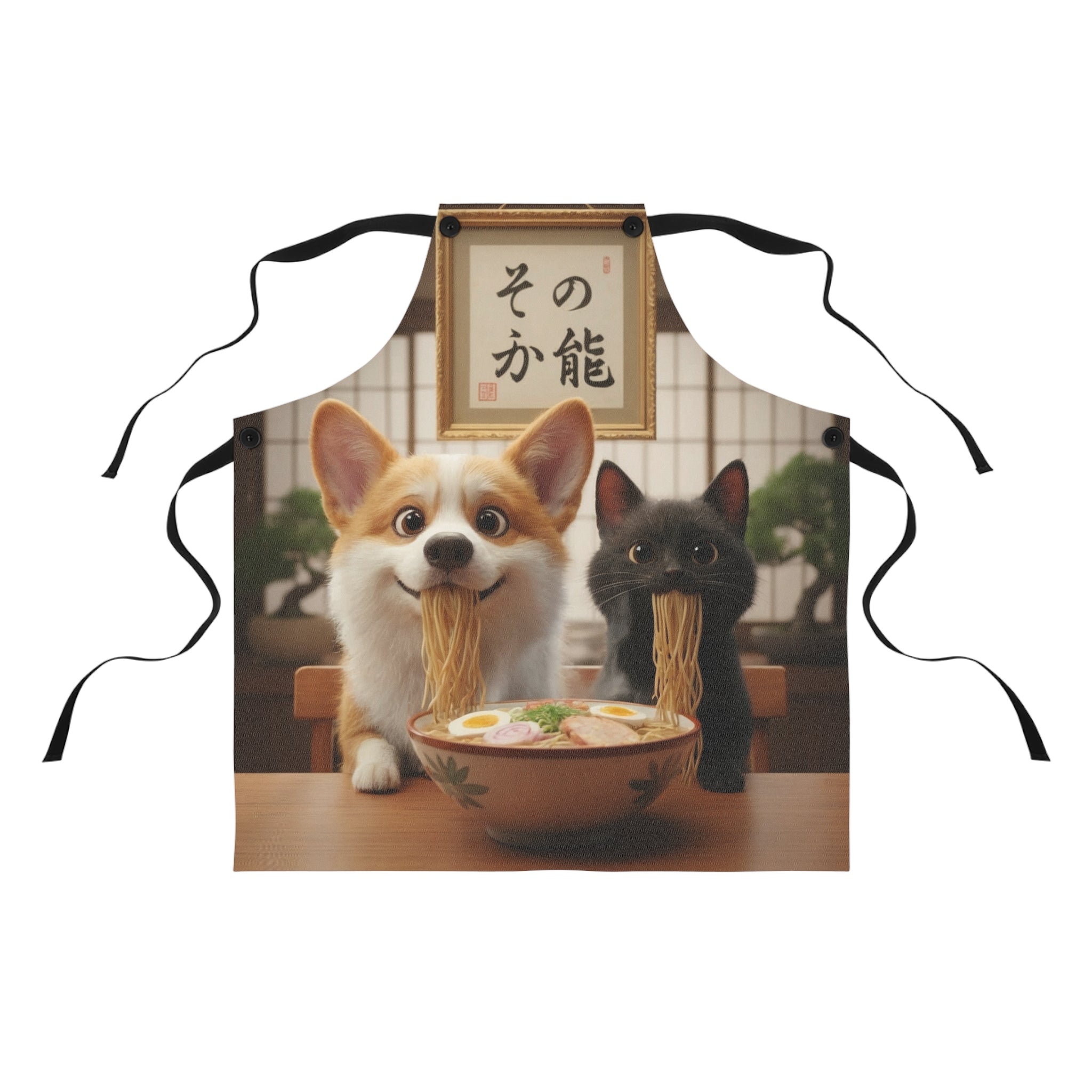 Tuffy n Binx - Ramen Raiders - Kitchen Apron - Unisex One Size