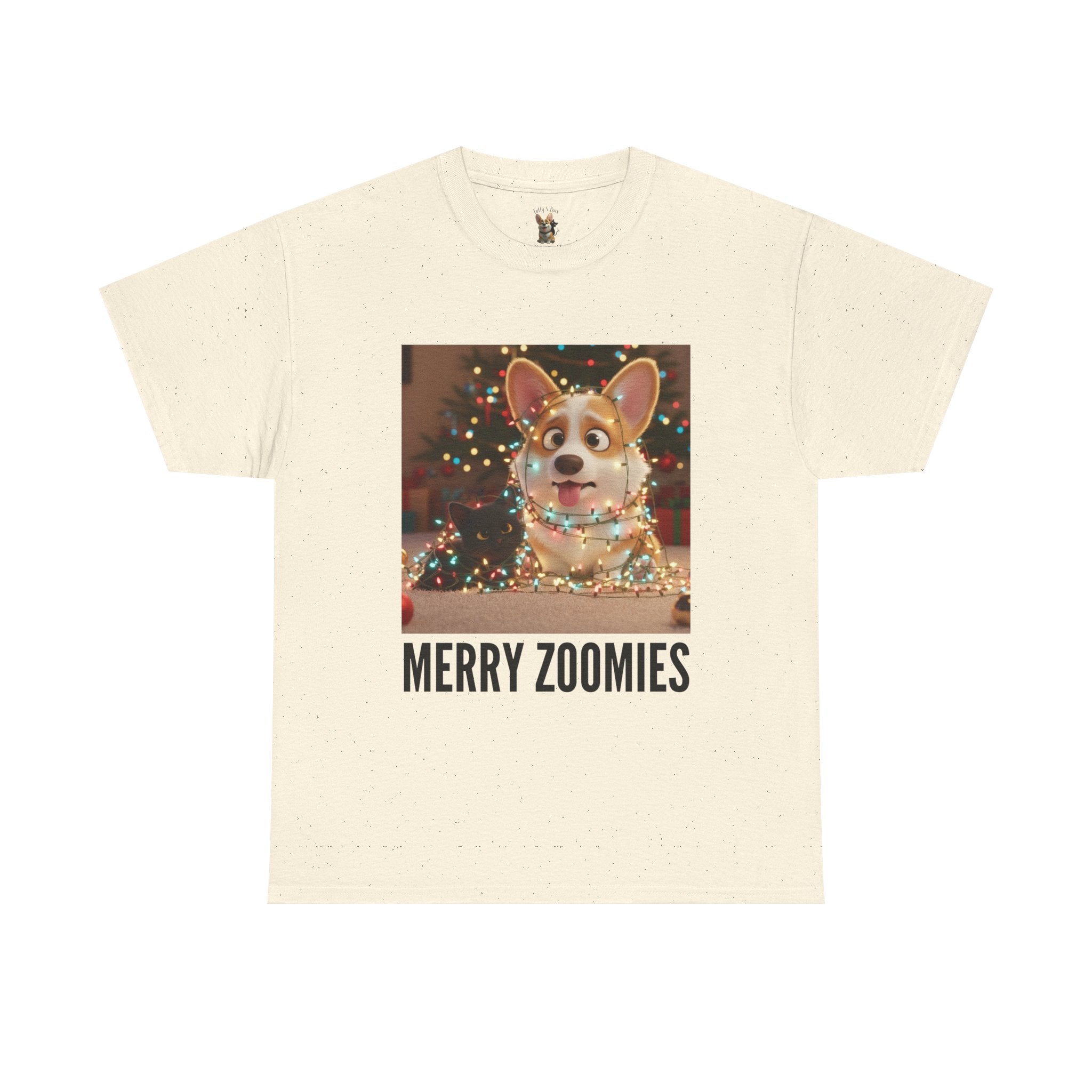 Tuffy and Binx - Merry Zoomies Christmas Unisex T-Shirt