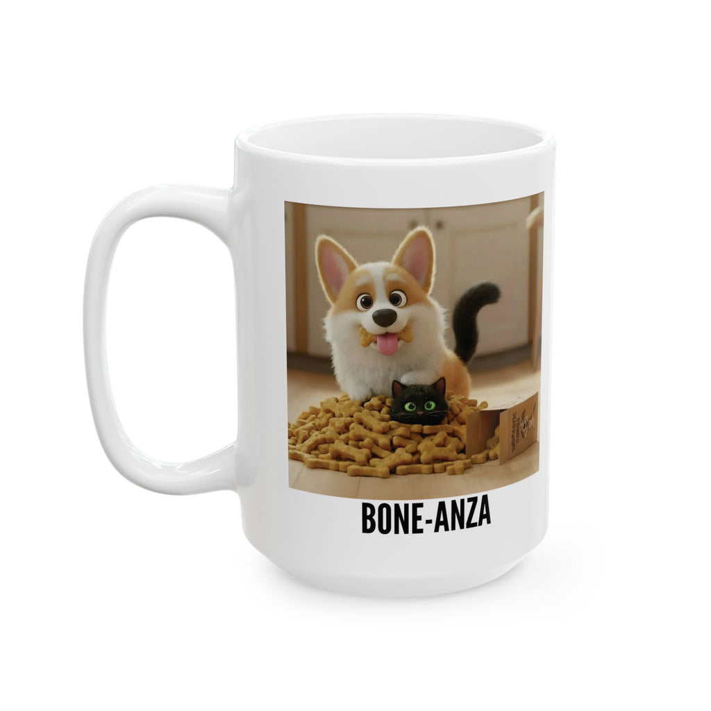 Tuffy n Binx Bone-anza Mug