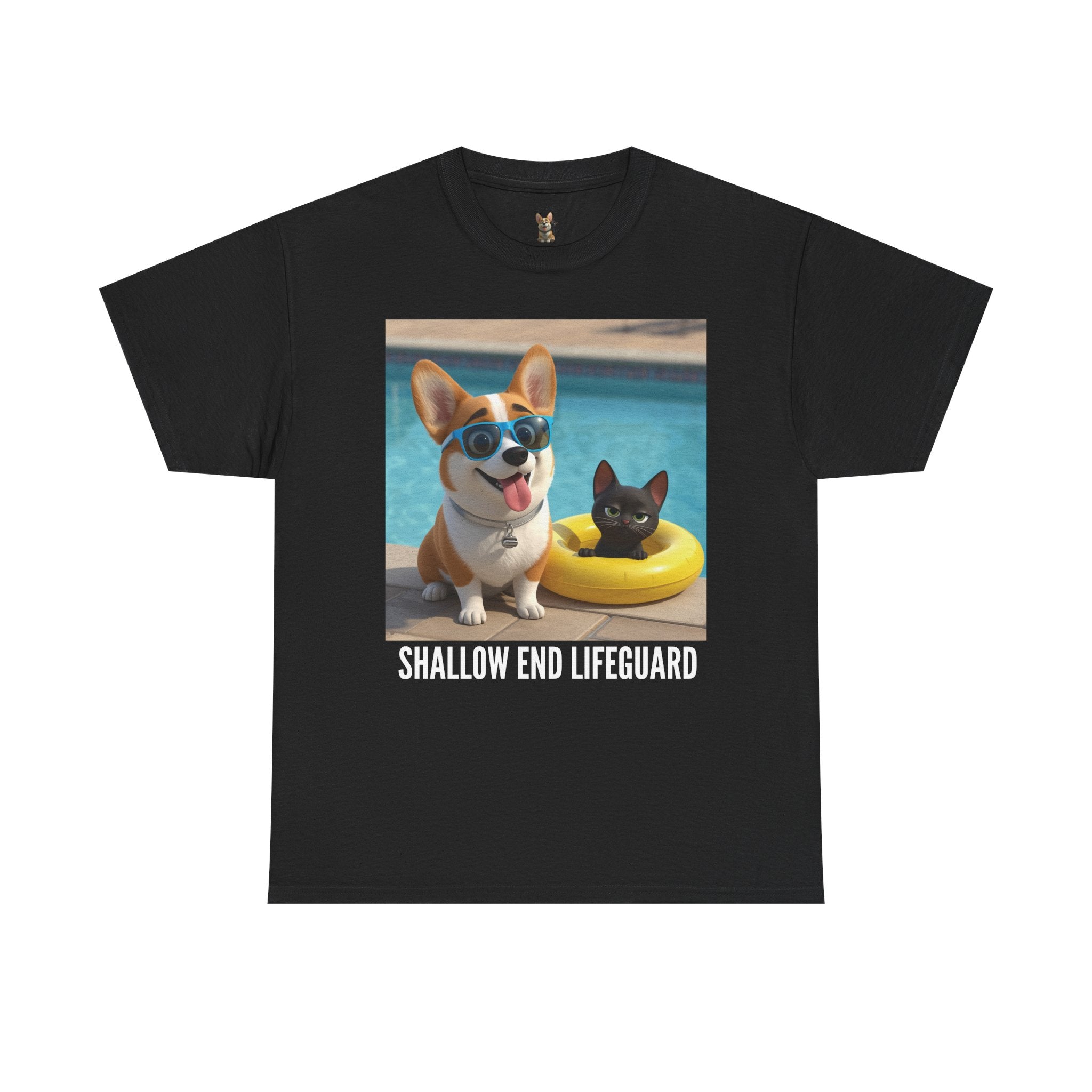 Tuffy and Binx - Shallow End Lifeguard Unisex T-Shirt