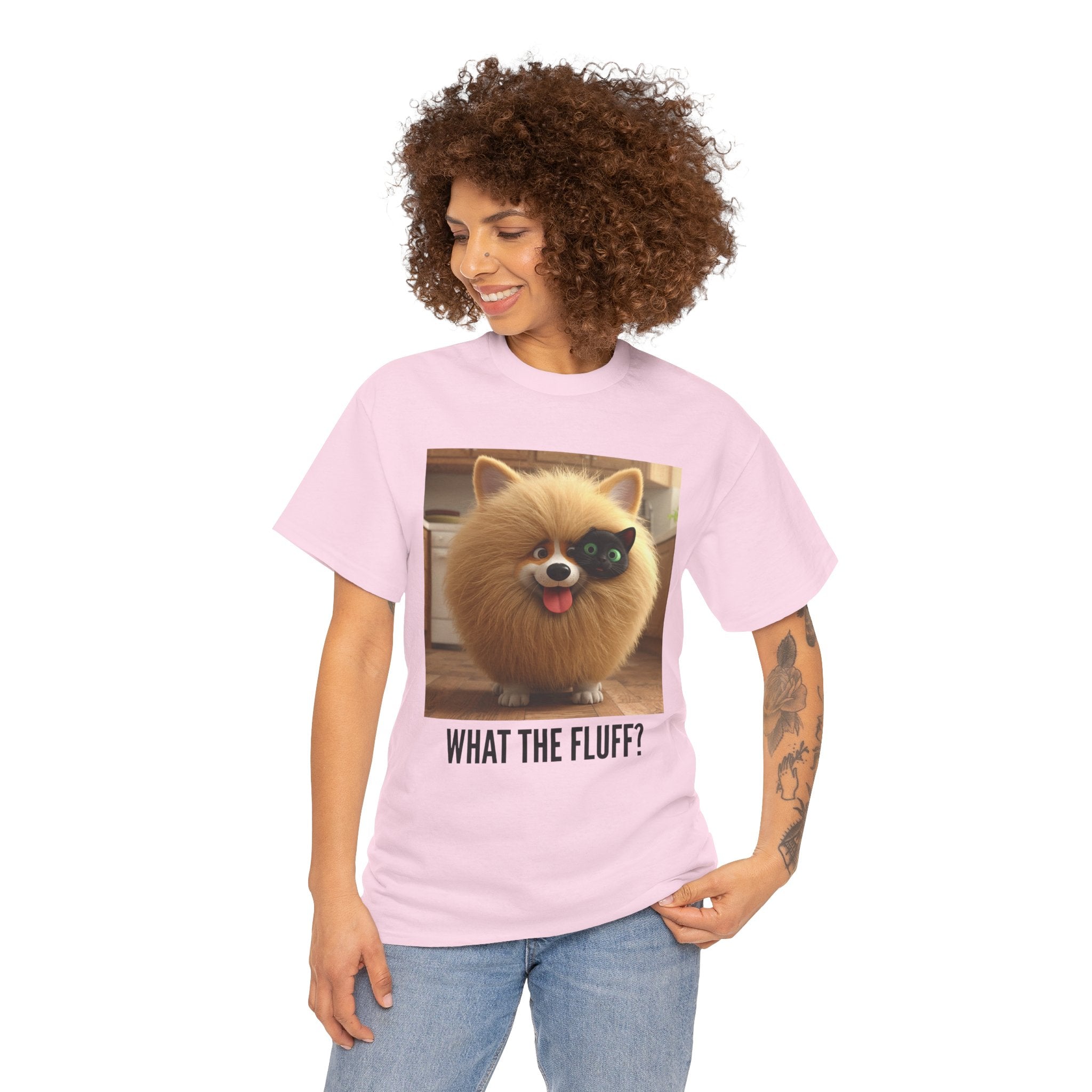 Tuffy and Binx - What the Fluff? Unisex T-Shirt