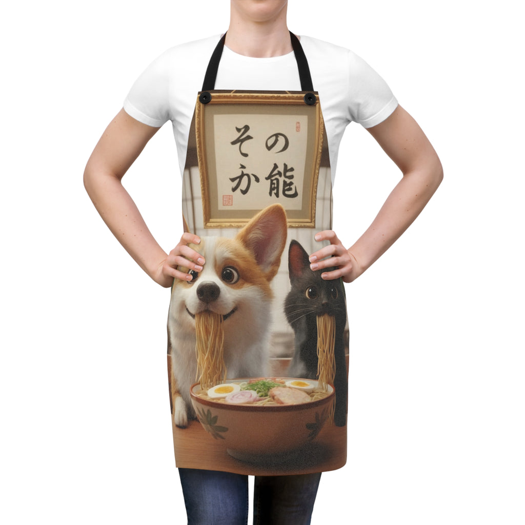 Tuffy n Binx - Ramen Raiders - Kitchen Apron - Unisex One Size