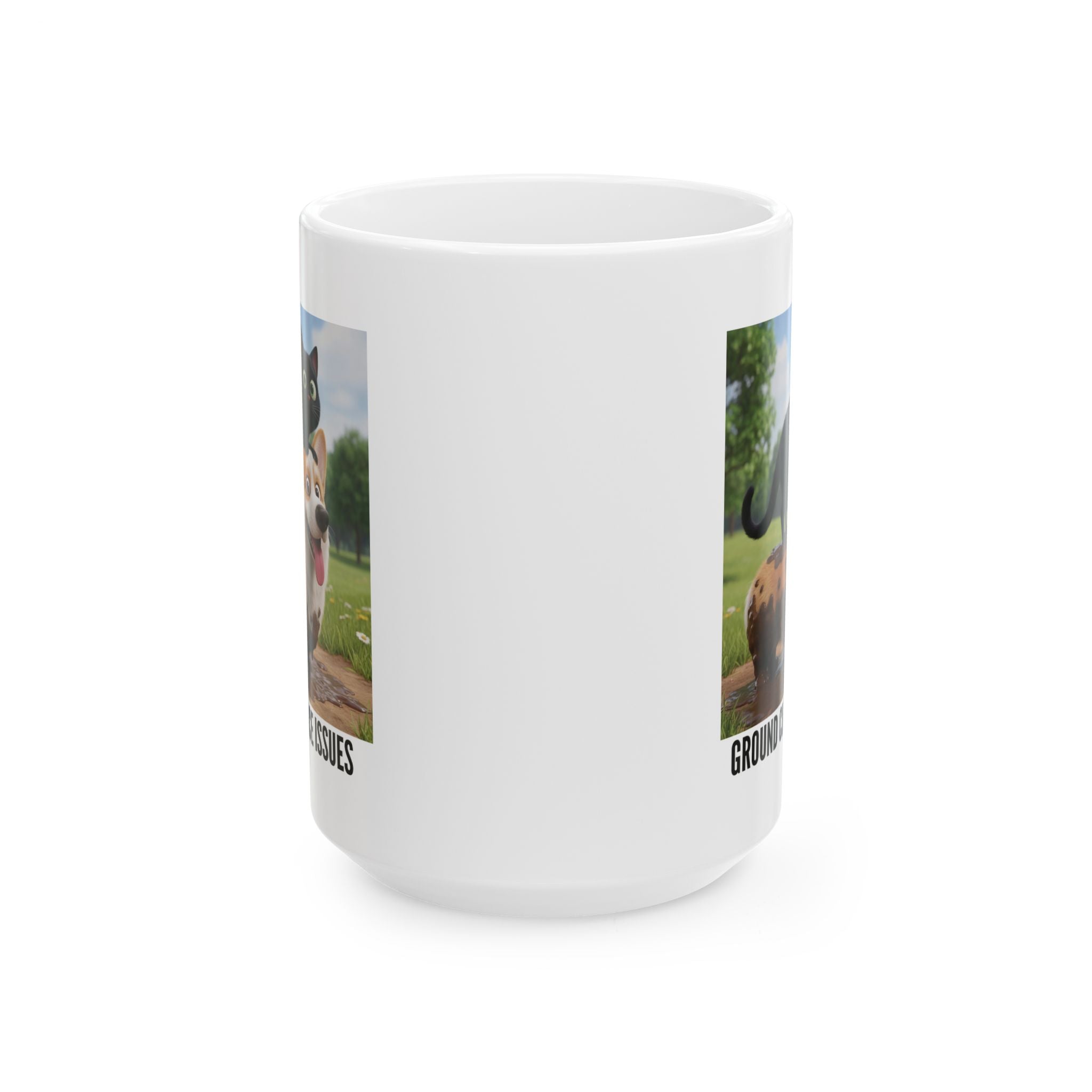 Tuffy n Binx Ground Clearance Issues Mug
