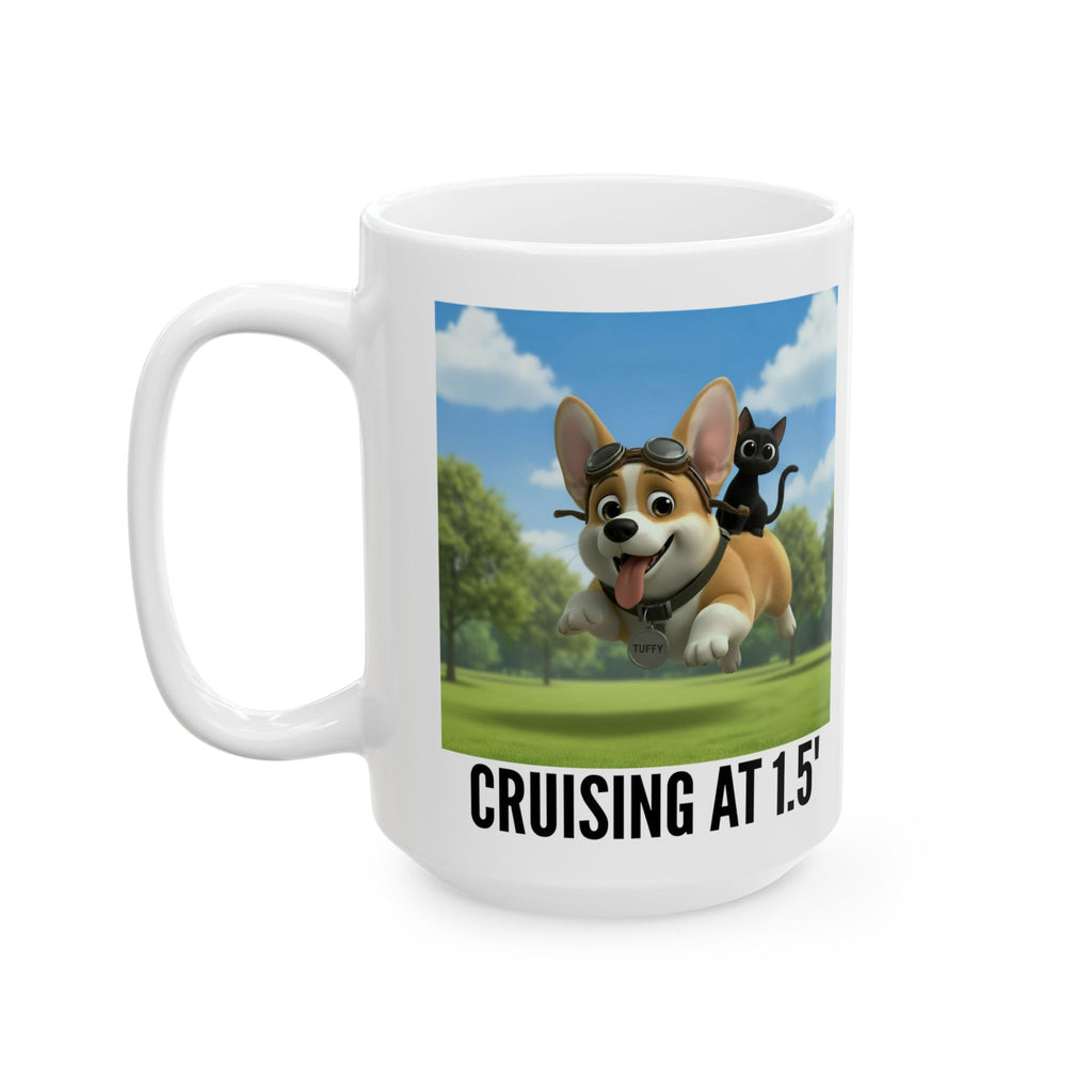 Tuffy n Binx Cruising at 1.5' Mug